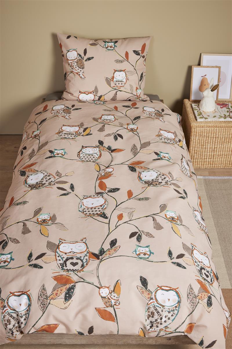 Beddinghouse Kids Owlsome Bettwäsche - Rosa