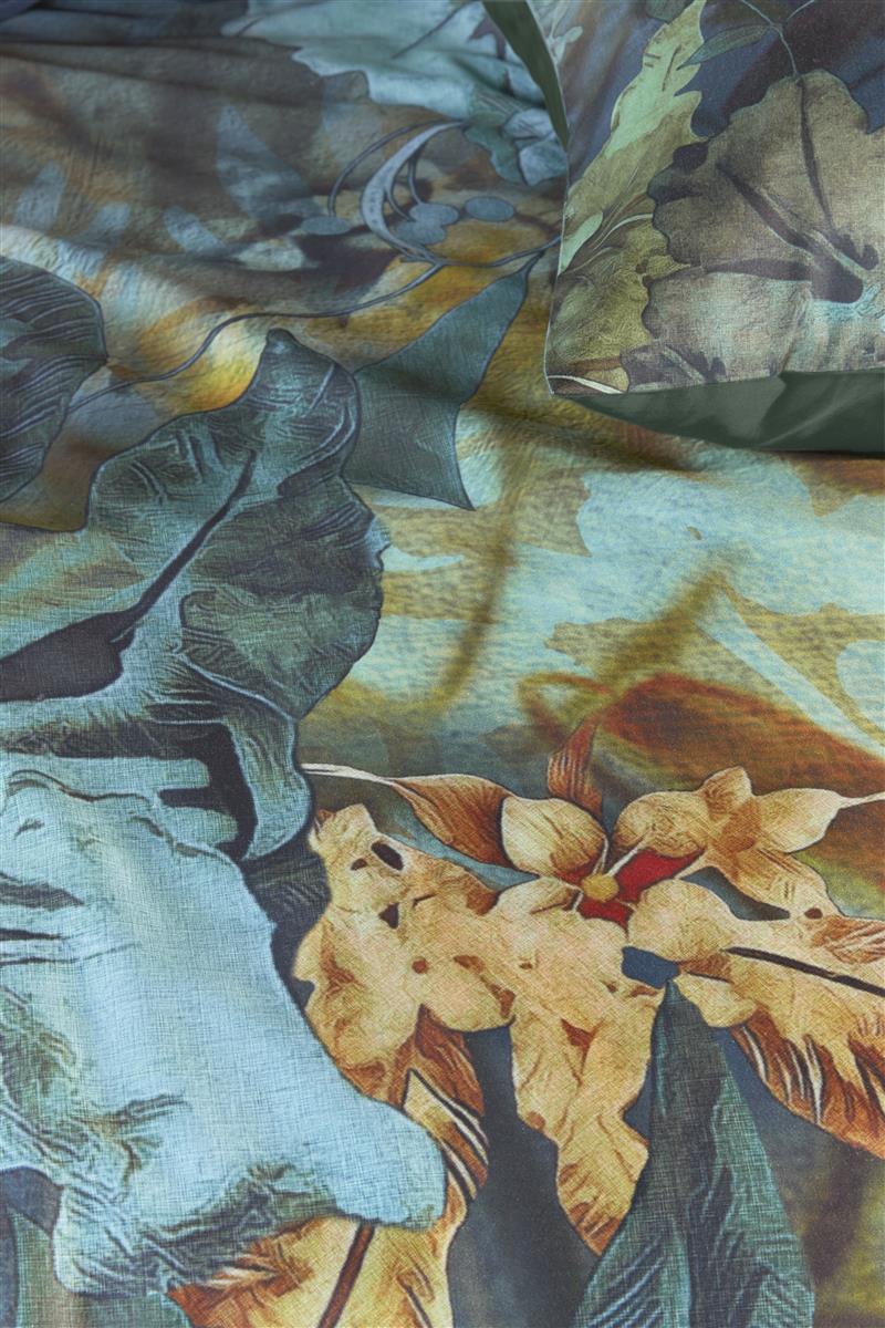 Kardol Floral Embrace Bettwäsche - Blaugrün