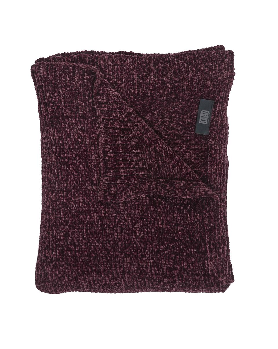 KAAT Amsterdam Ziva Blankets - Dark Red