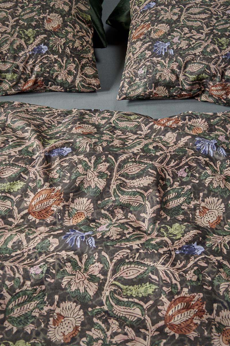 At Home by BeddingHouse Batik Bettwäsche - Dunkelblau