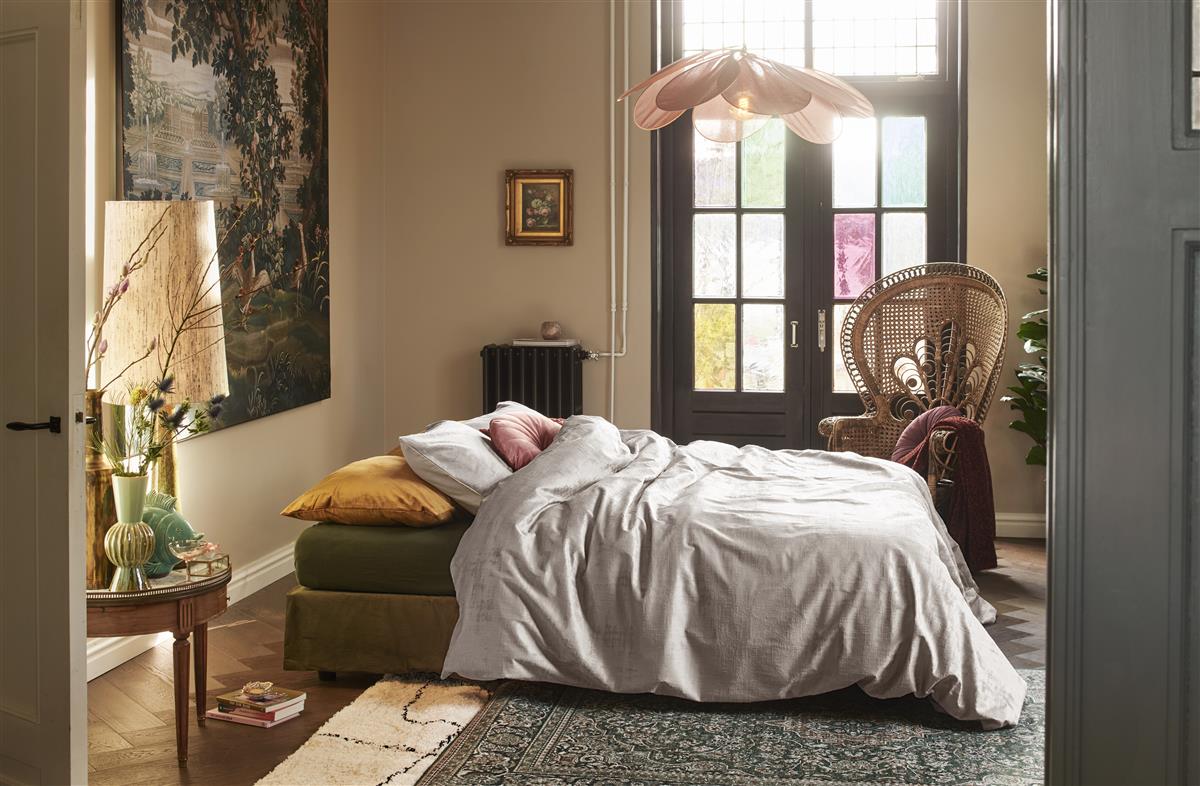 At Home by BeddingHouse Textures Bettwäsche - Hellgrau