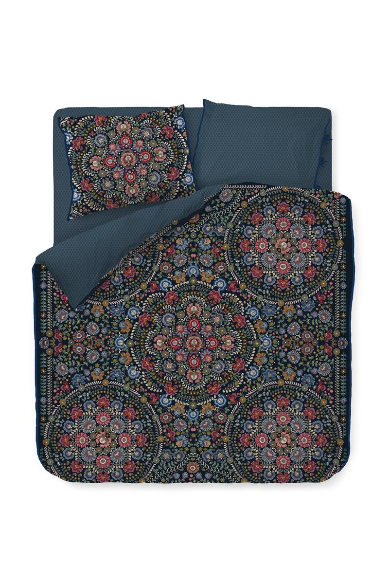 Pip Studio Il Ricamo Bettwäsche - Dunkelblau