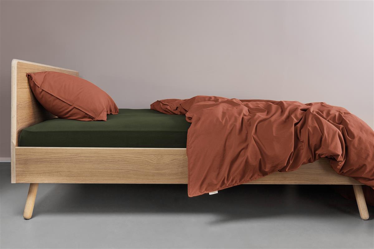 Beddinghouse Topper fitted sheet - Jersey - Dark green