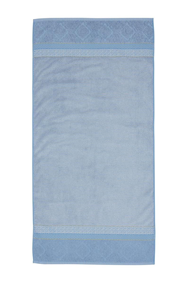Pip Studio Soft Zellige Bathroom Textiles - Blue Grey