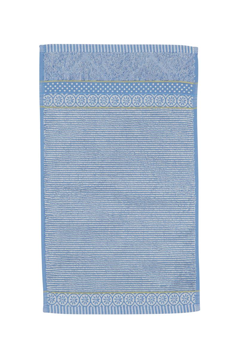 Pip Studio Soft Zellige Bathroom Textiles - Blue Grey