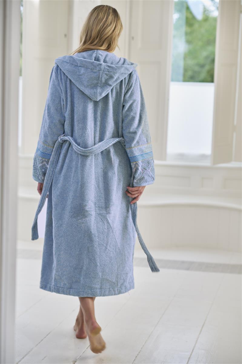 Pip Studio Soft Zellige Bademantel - Blaugrau