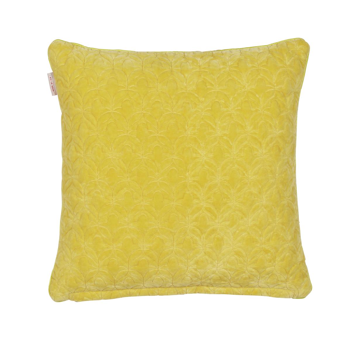 Pip Studio Quilty Dreams Decorative Cushion - Bright Yellow