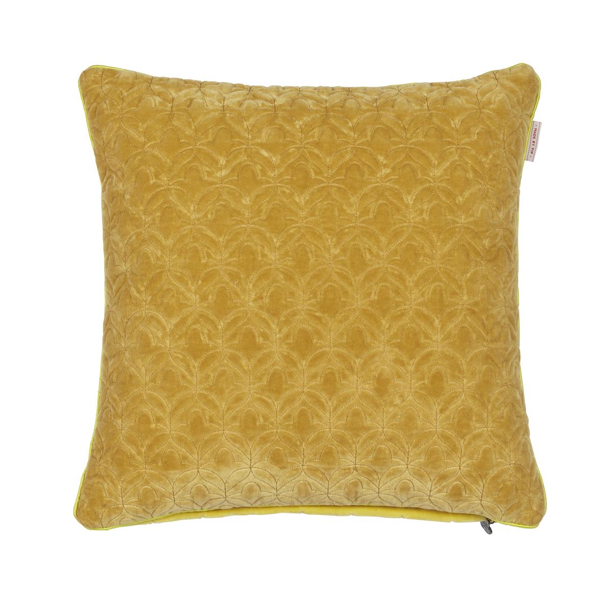 Pip Studio Quilty Dreams Zierkissen - Bright Yellow