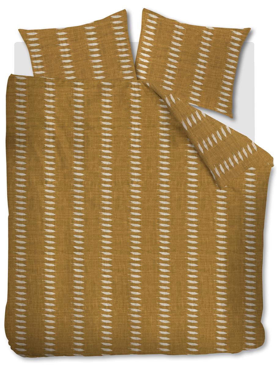 vtwonen Ikat bed linen - ochre