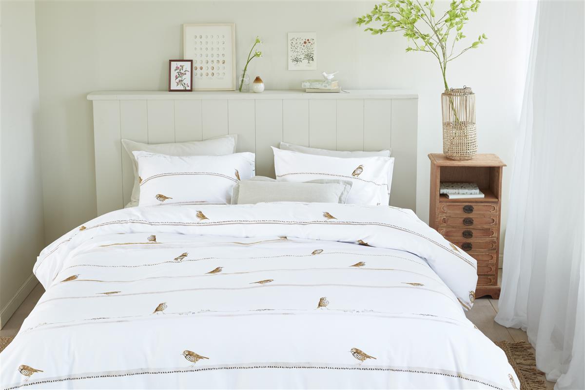 Marjolein Bastin Thrush Bettwäsche - Natur