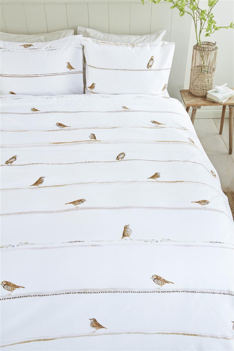 Marjolein Bastin Thrush Bettwäsche - Natur