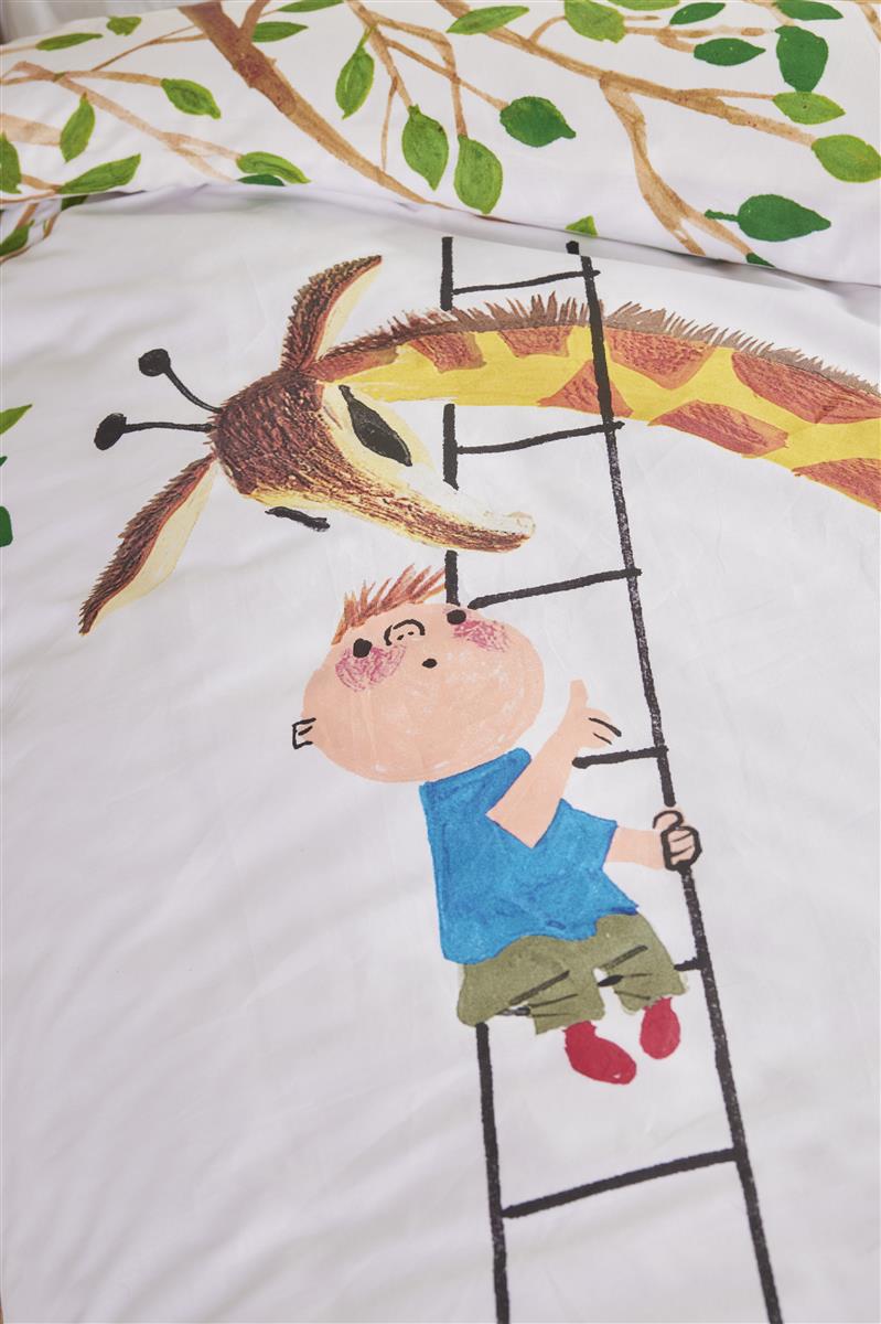 Beddinghouse x Fiep Amsterdam Giraf Bettwäsche - Multi