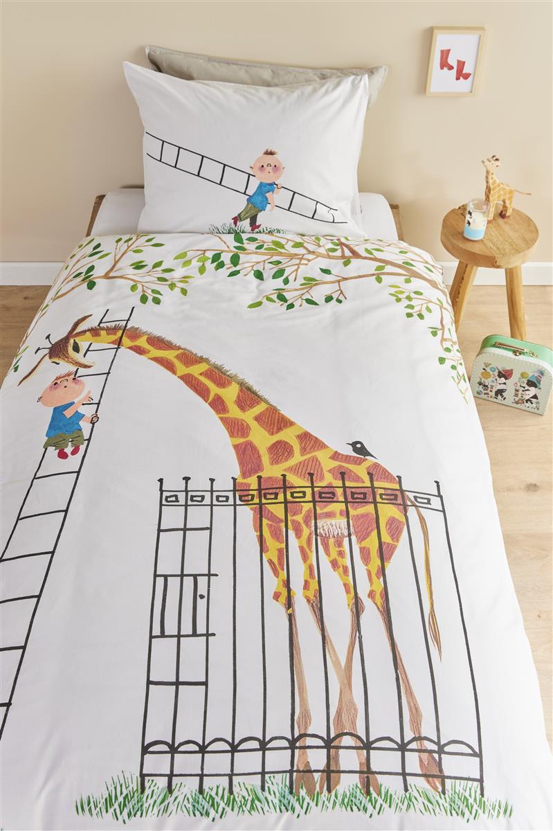 Beddinghouse x Fiep Amsterdam Giraf Bettwäsche - Multi