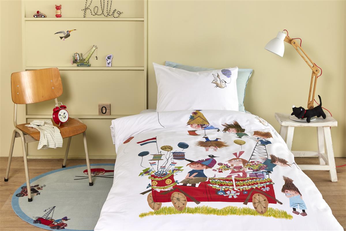 Beddinghouse x Fiep Amsterdam Feestwagen Bettwäsche - Multi