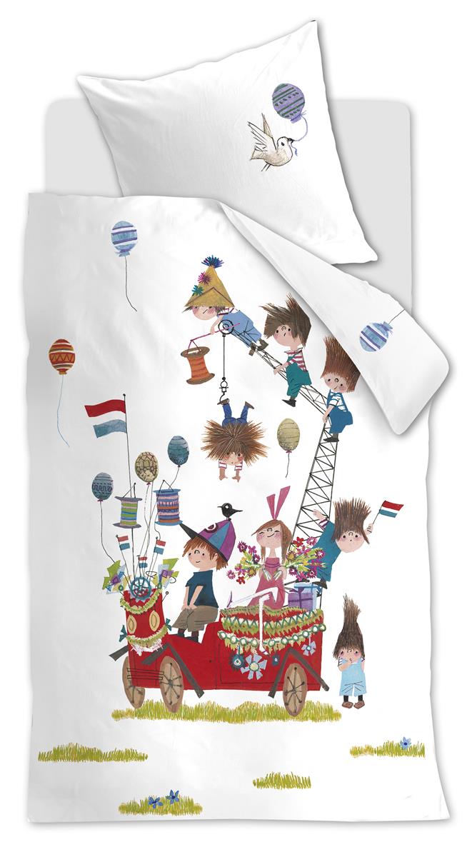 Beddinghouse x Fiep Amsterdam Feestwagen Bettwäsche - Multi
