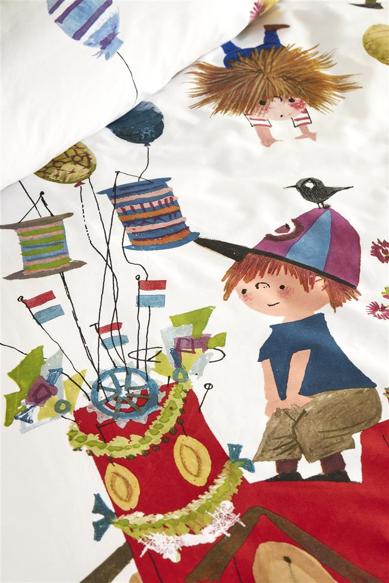 Beddinghouse x Fiep Amsterdam Feestwagen Bettwäsche - Multi