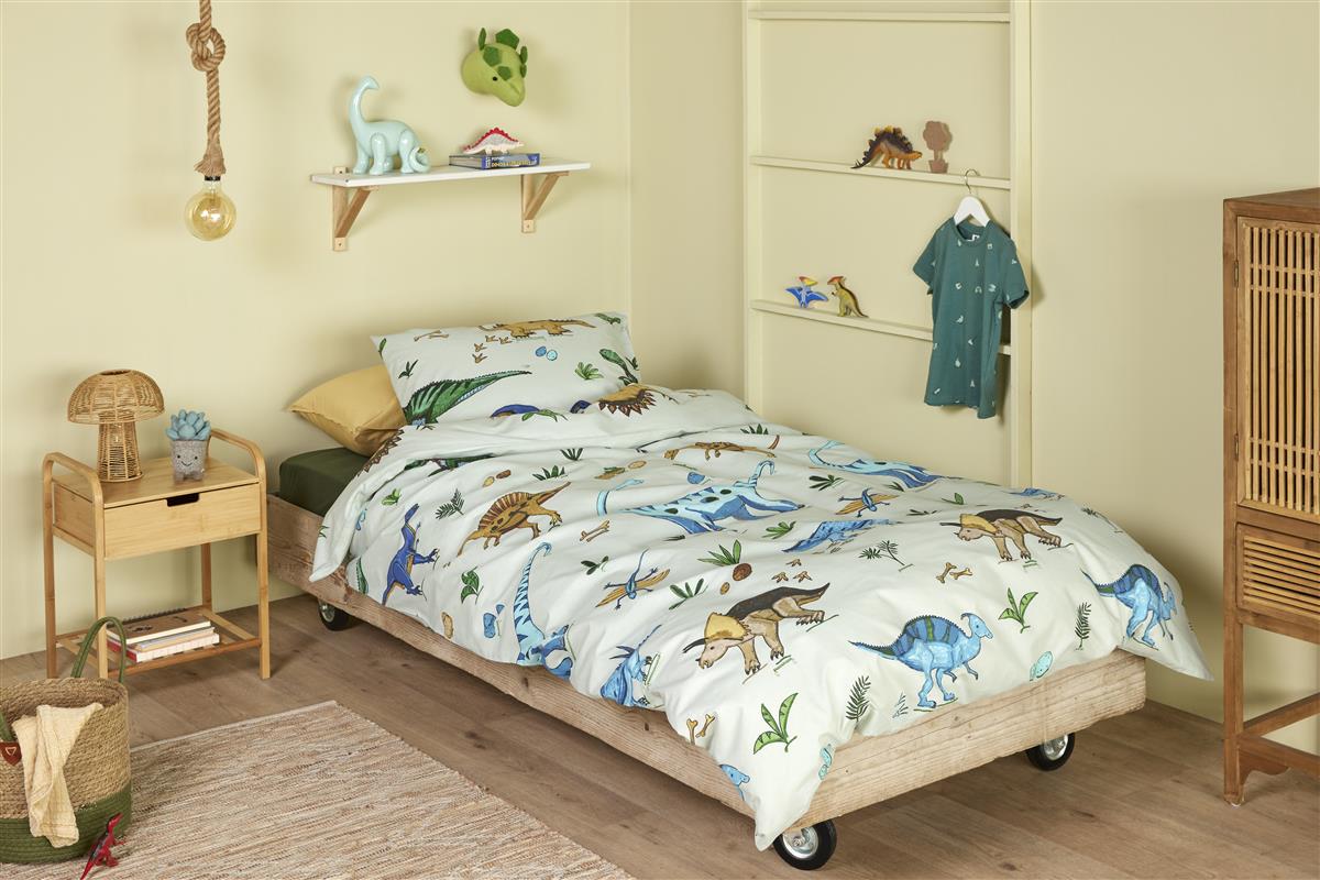 Beddinghouse Kids Happy Dinos Bedding - Green