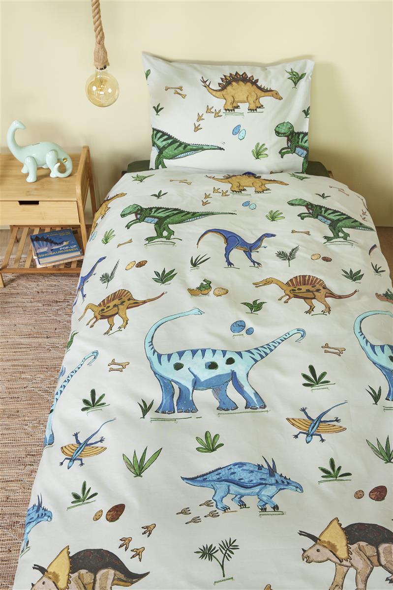Beddinghouse Kids Happy Dinos Bedding - Green