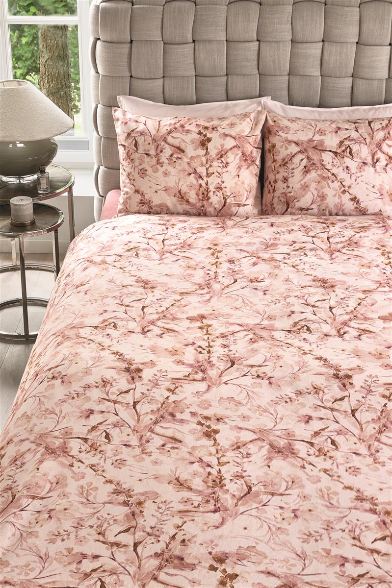 Riviera Maison Blushing Blooms bathroom textiles - pink