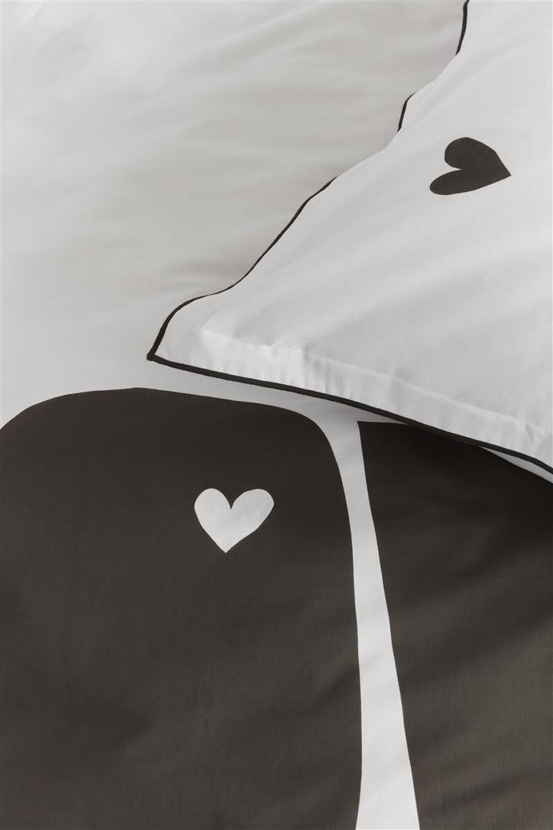 vtwonen Bold Love Bettwäsche - Natur