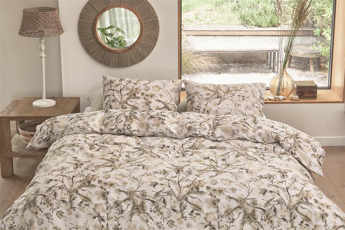 Riviera Maison Blushing Blooms Bettwäsche - Sand