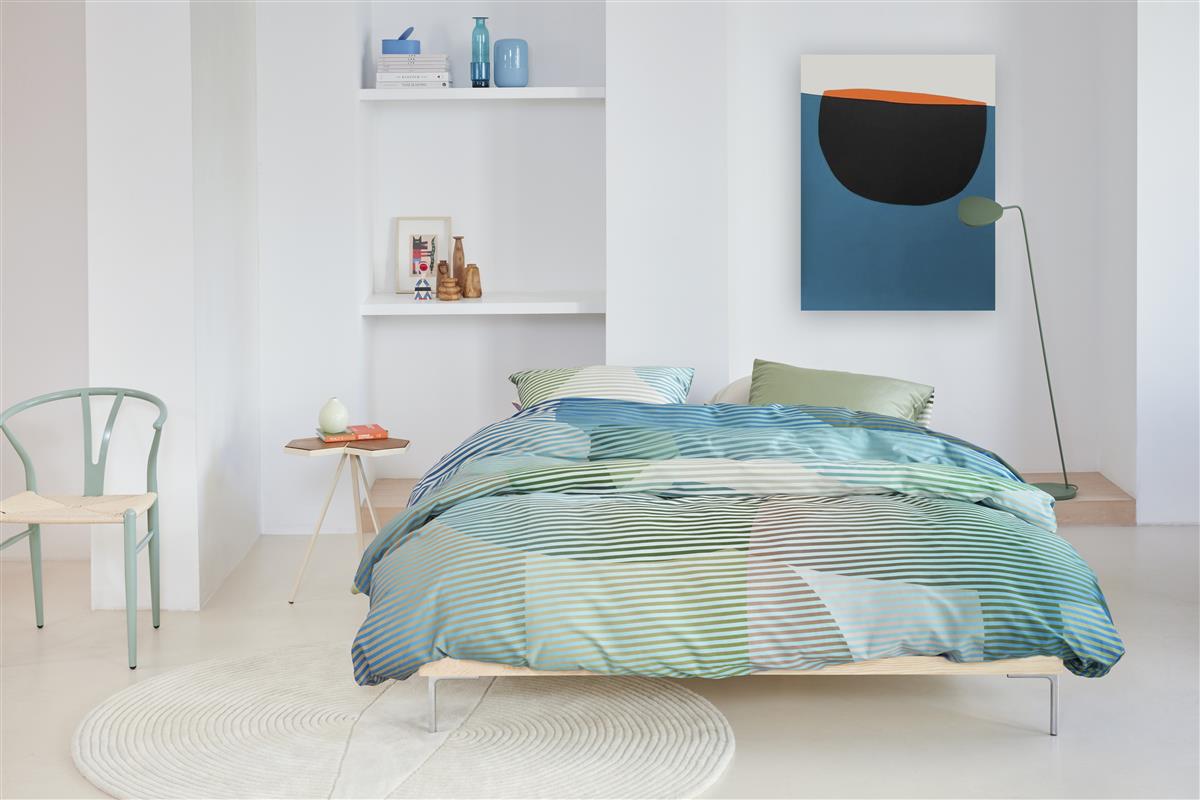 Beddinghouse Dutch Design Prismatic Bed Linen - Teal