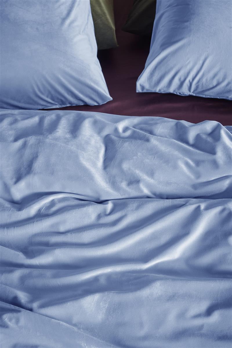 At Home by BeddingHouse Tender Bettwäsche - Mittelblau