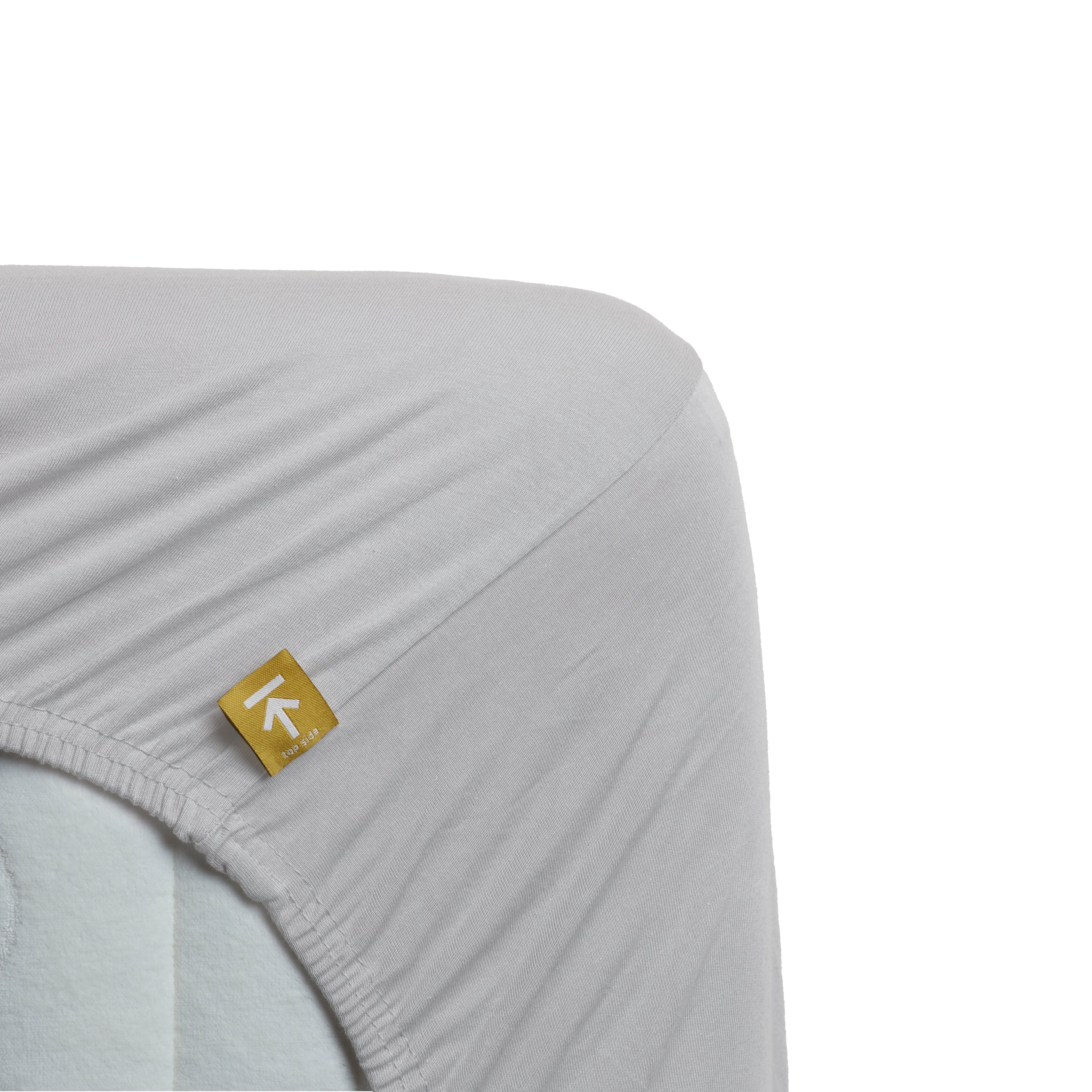 Beddinghouse fitted sheet - Jersey Lycra - Light Grey