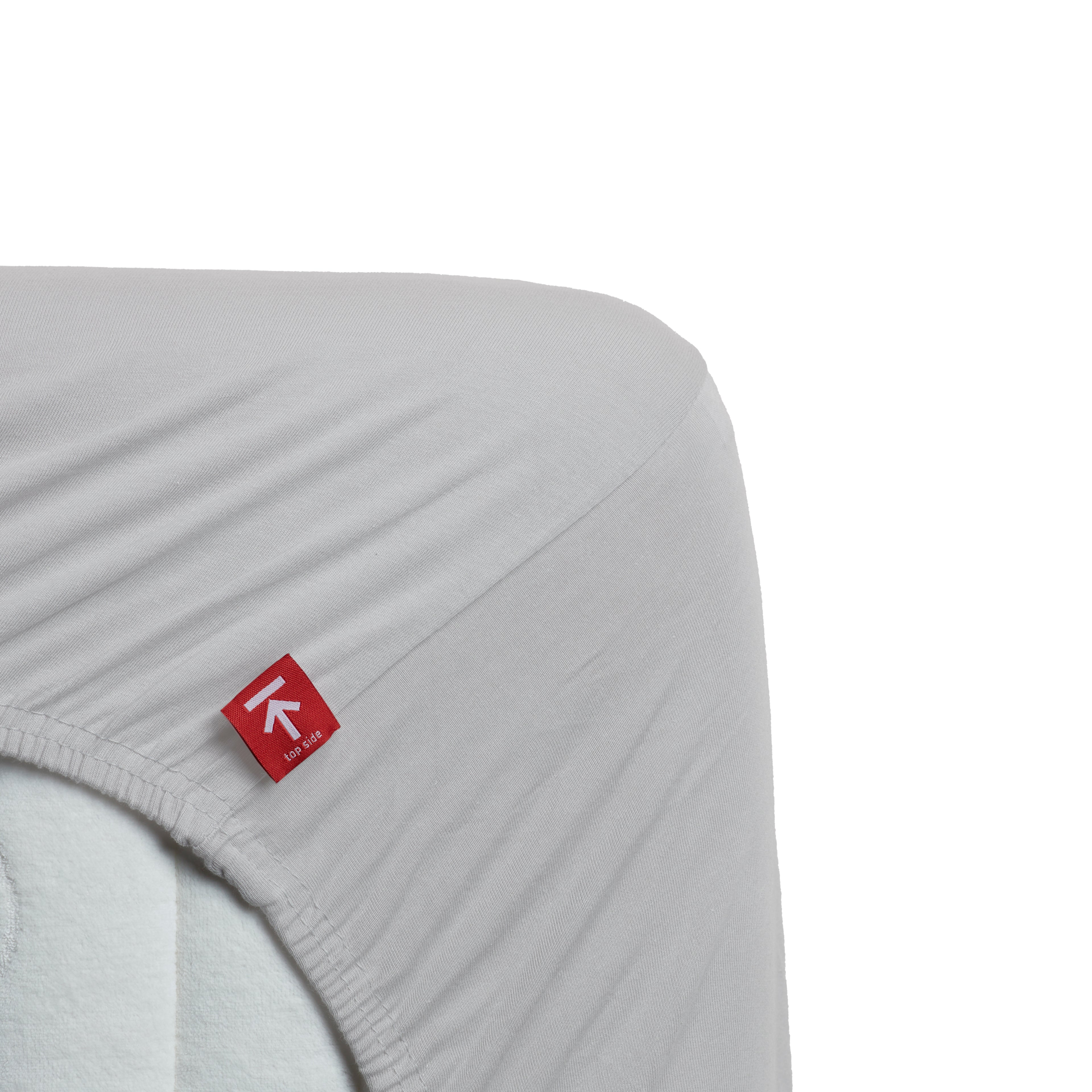 Beddinghouse fitted sheet - Jersey Lycra - Light Grey