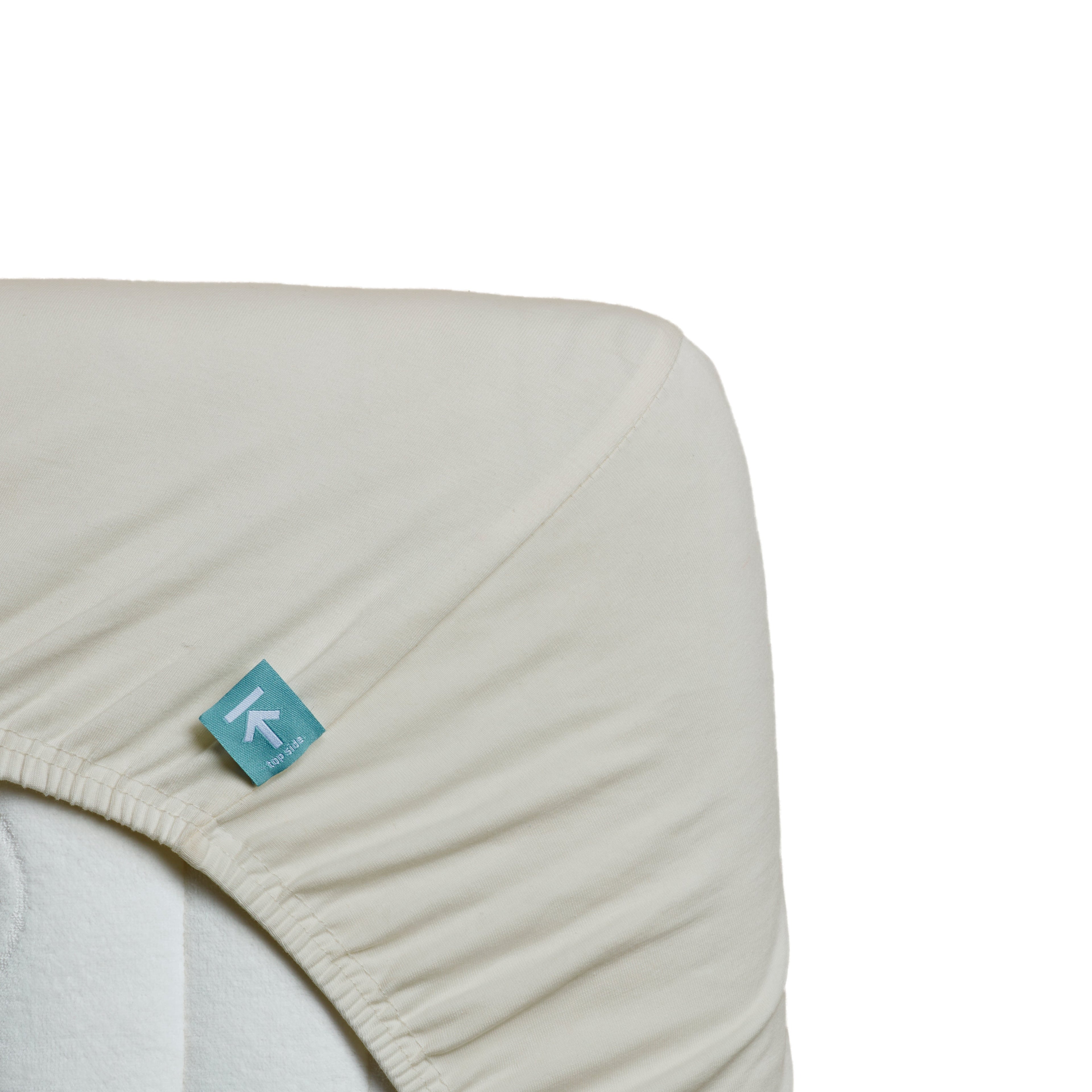 Beddinghouse Topper Spannbettlaken - Jersey Lycra - Off-White