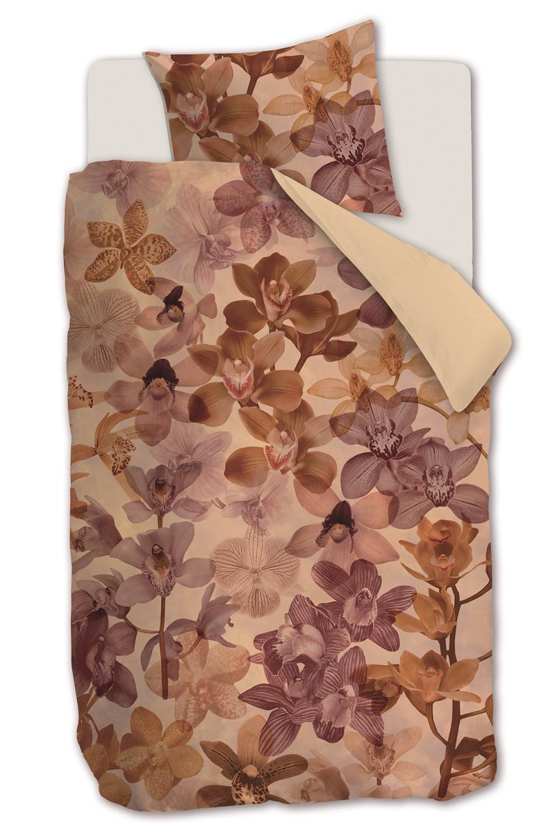 Beddinghouse Orchid bed linen - Terracotta