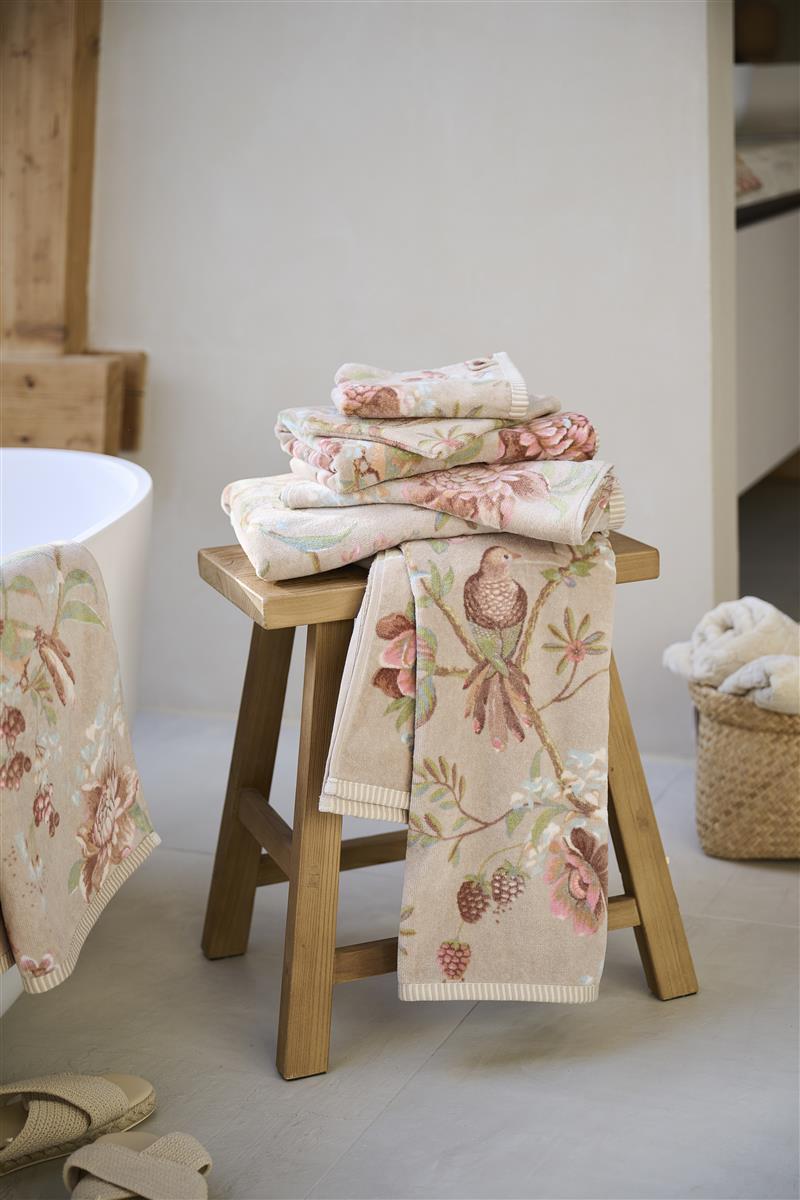 Pip Studio Secret Garden Badtextilien - Khaki