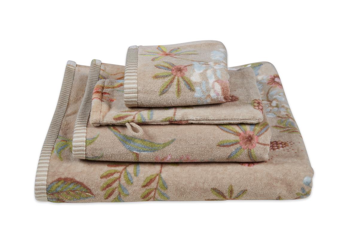 Pip Studio Secret Garden Badtextilien - Khaki