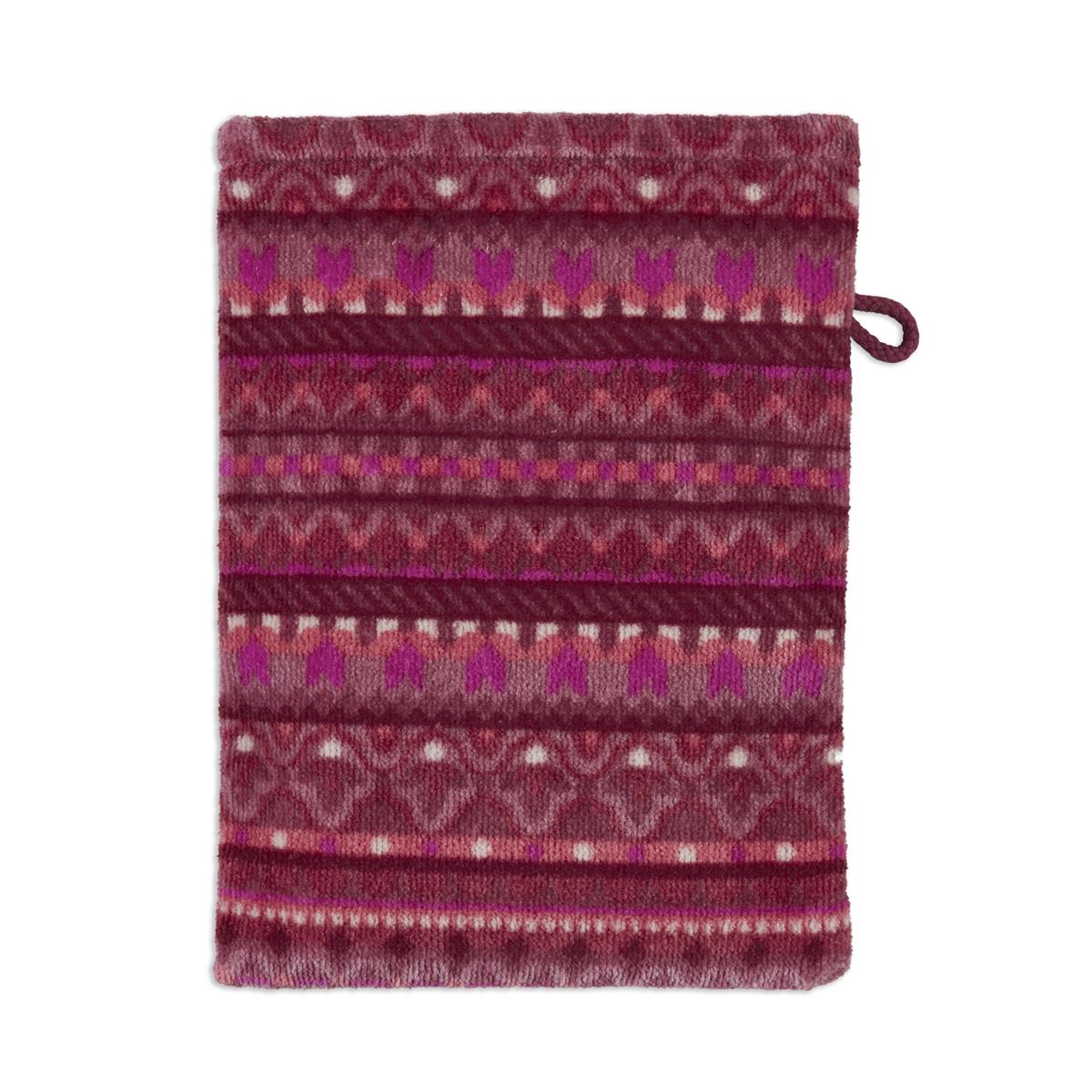 Pip Studio Geometric Print Badtextilien - Dunkeles Rosa
