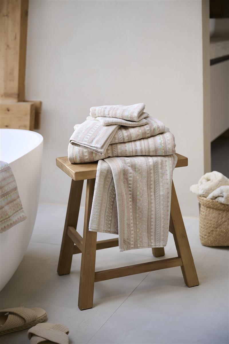 Pip Studio Geometric Print Badtextilien - Sand