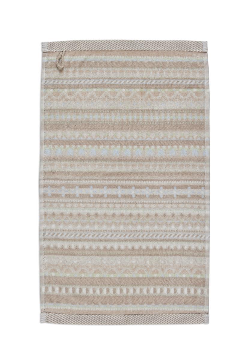 Pip Studio Geometric Print Badtextilien - Sand