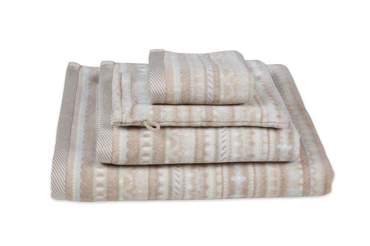 Pip Studio Geometric Print Badtextilien - Sand