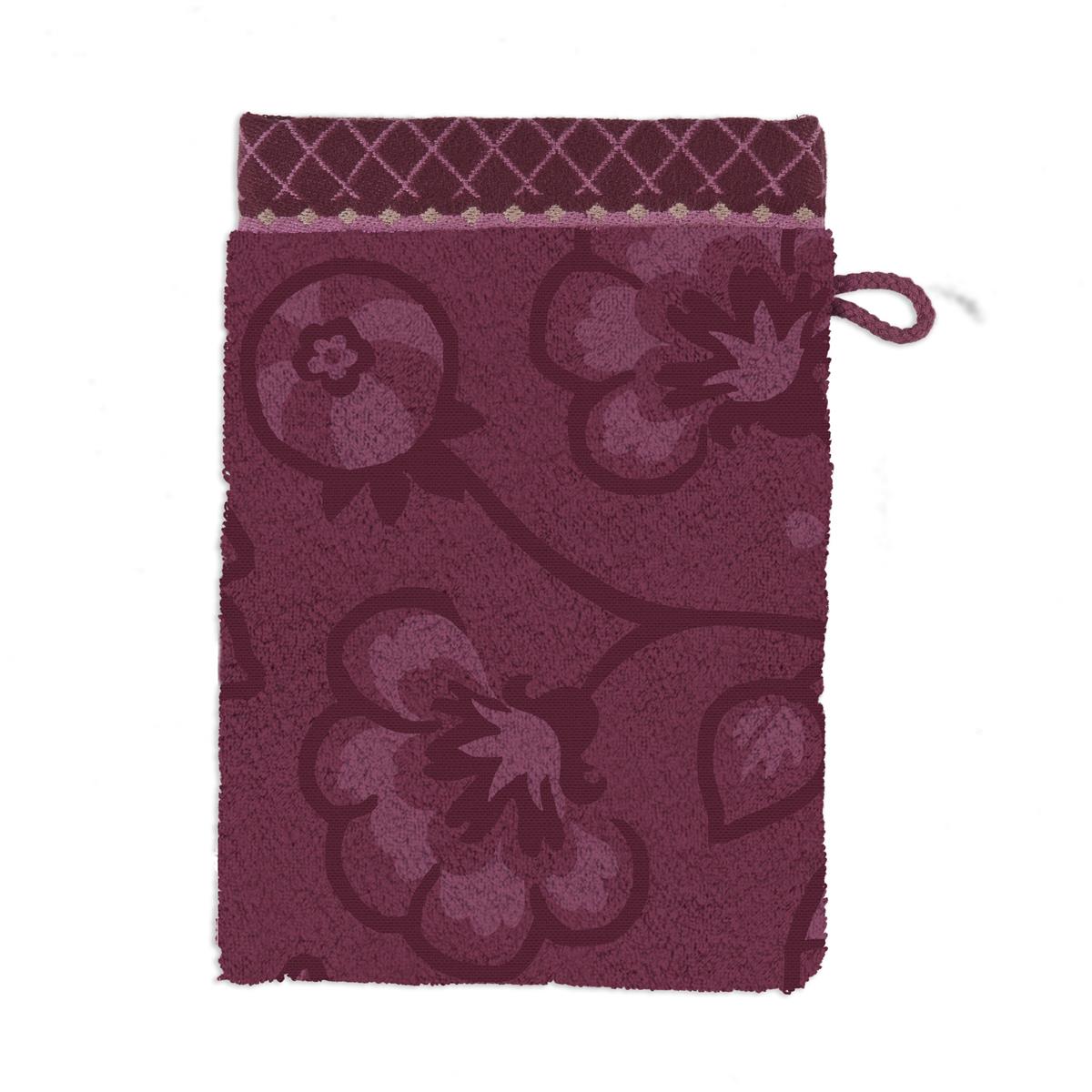 Pip Studio Jasmin Jacquard Badtextilien - Dunkeles Rosa