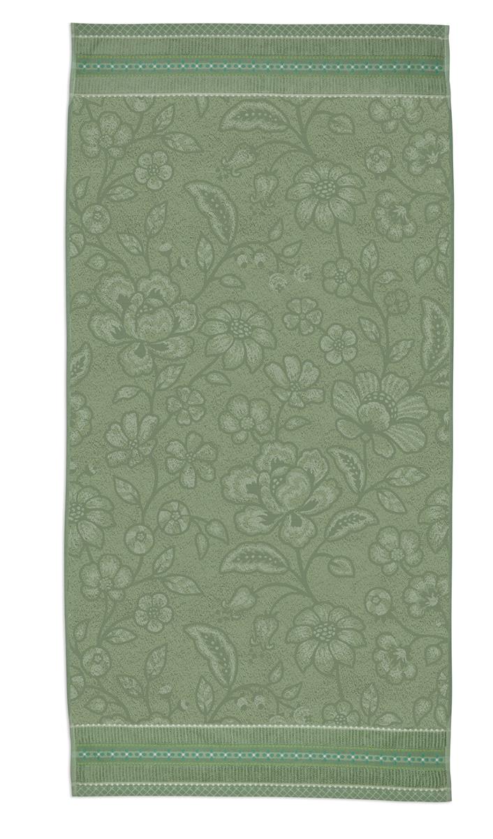 Pip Studio Jasmin Jacquard Badtextilien - Grün
