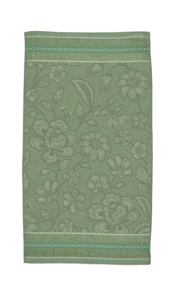 Pip Studio Jasmin Jacquard Badtextilien - Grün