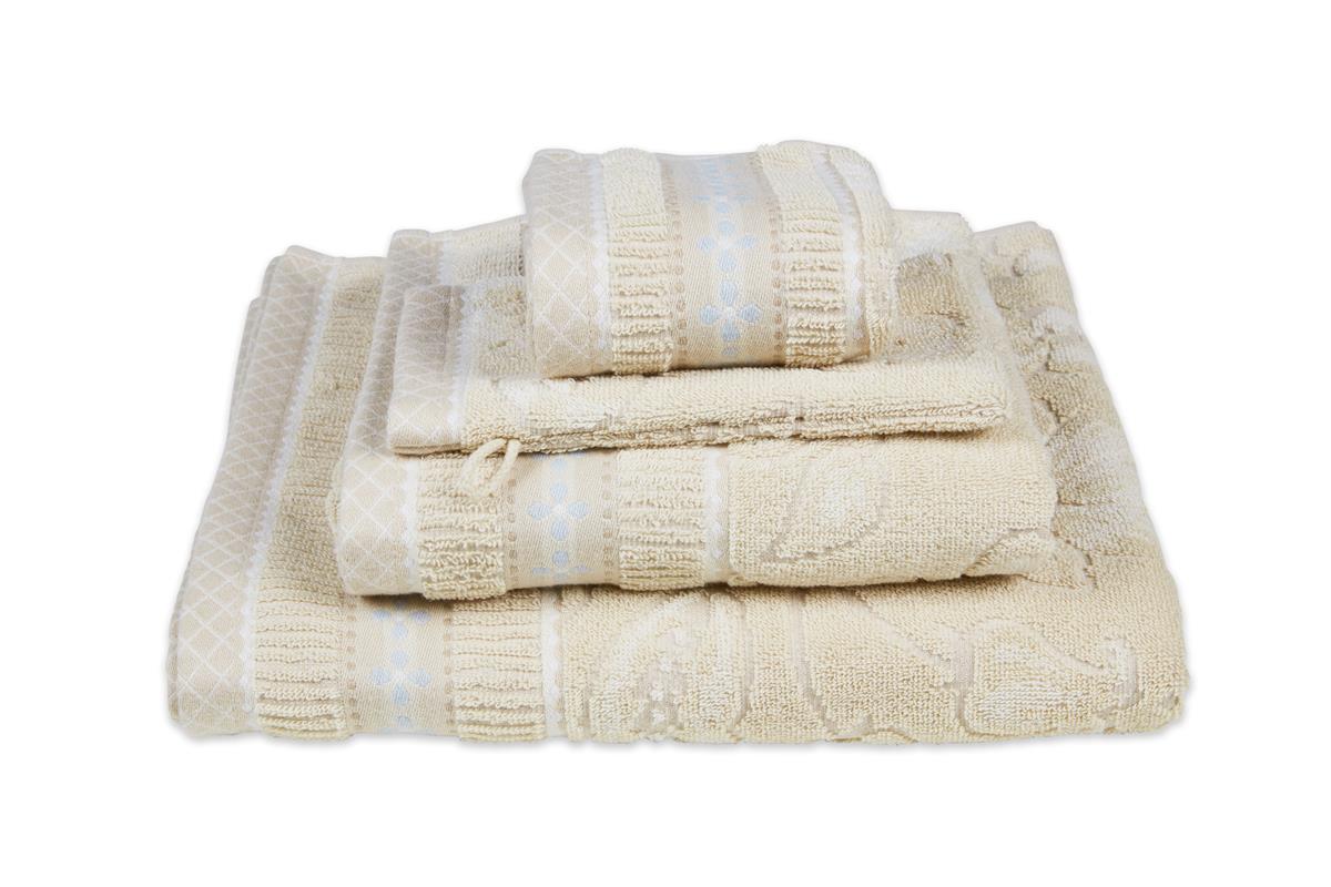 Pip Studio Jasmin Jacquard Badtextilien - Sand