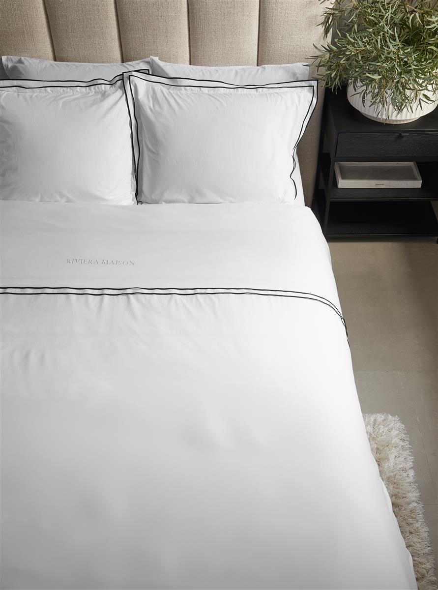 Riviera Maison Salute Bathroom Textiles - White