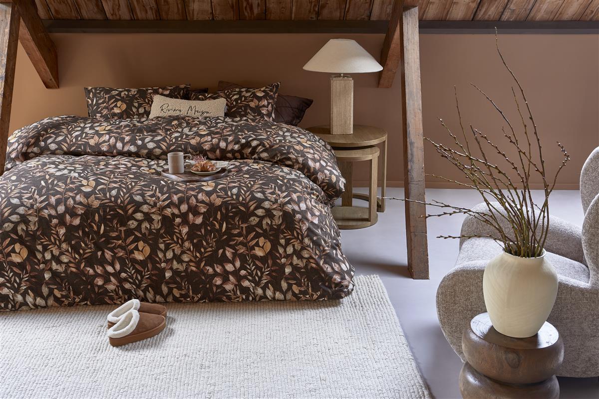 Riviera Maison Faded Fall Bettwäsche - Braun