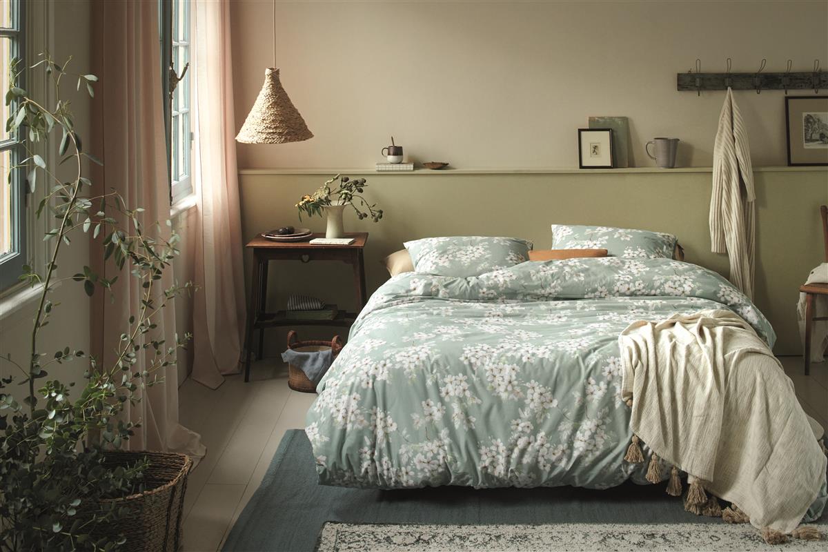 Beddinghouse Blooming Flowers bed linen - teal