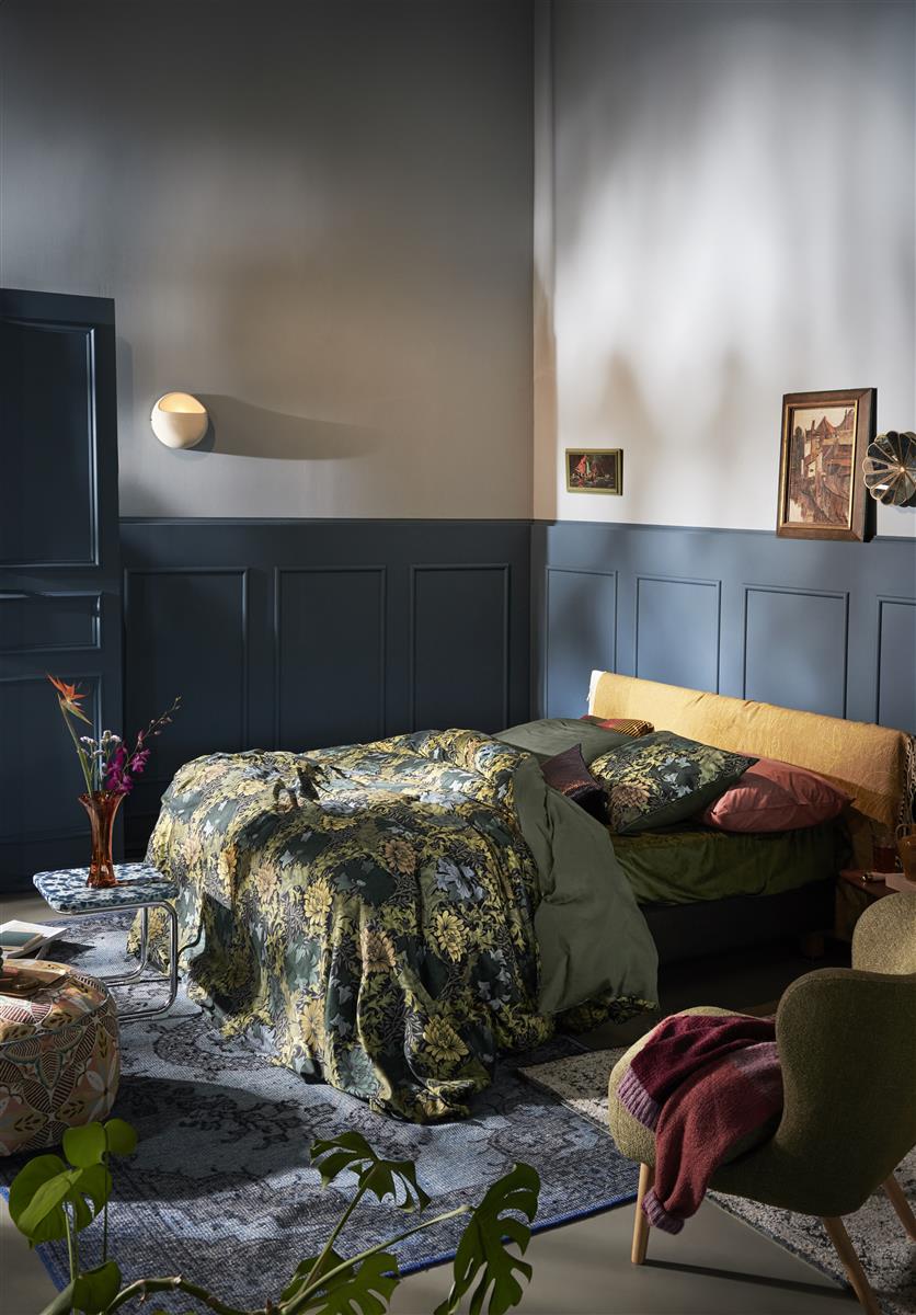 At Home by BeddingHouse Eclectic Bettwäsche - Blaugrün
