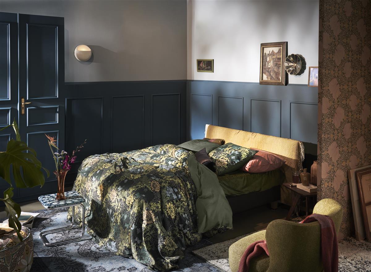 At Home by BeddingHouse Eclectic Bettwäsche - Blaugrün
