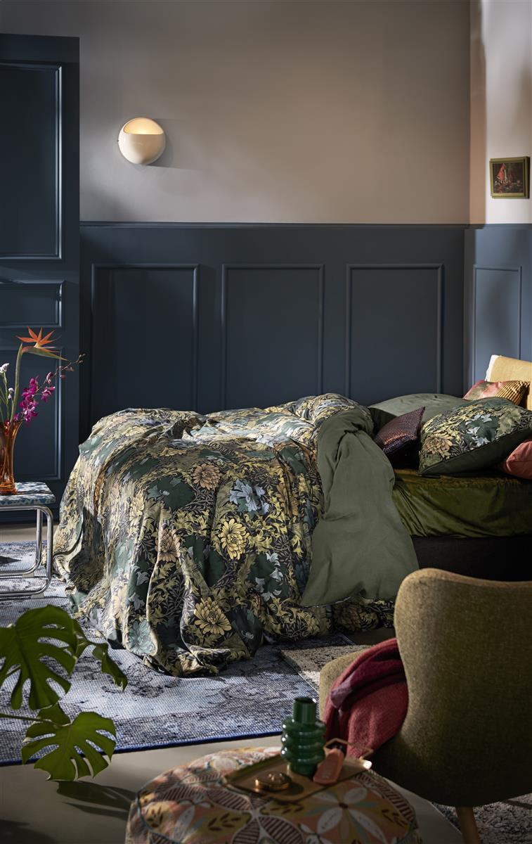 At Home by BeddingHouse Eclectic Bettwäsche - Blaugrün