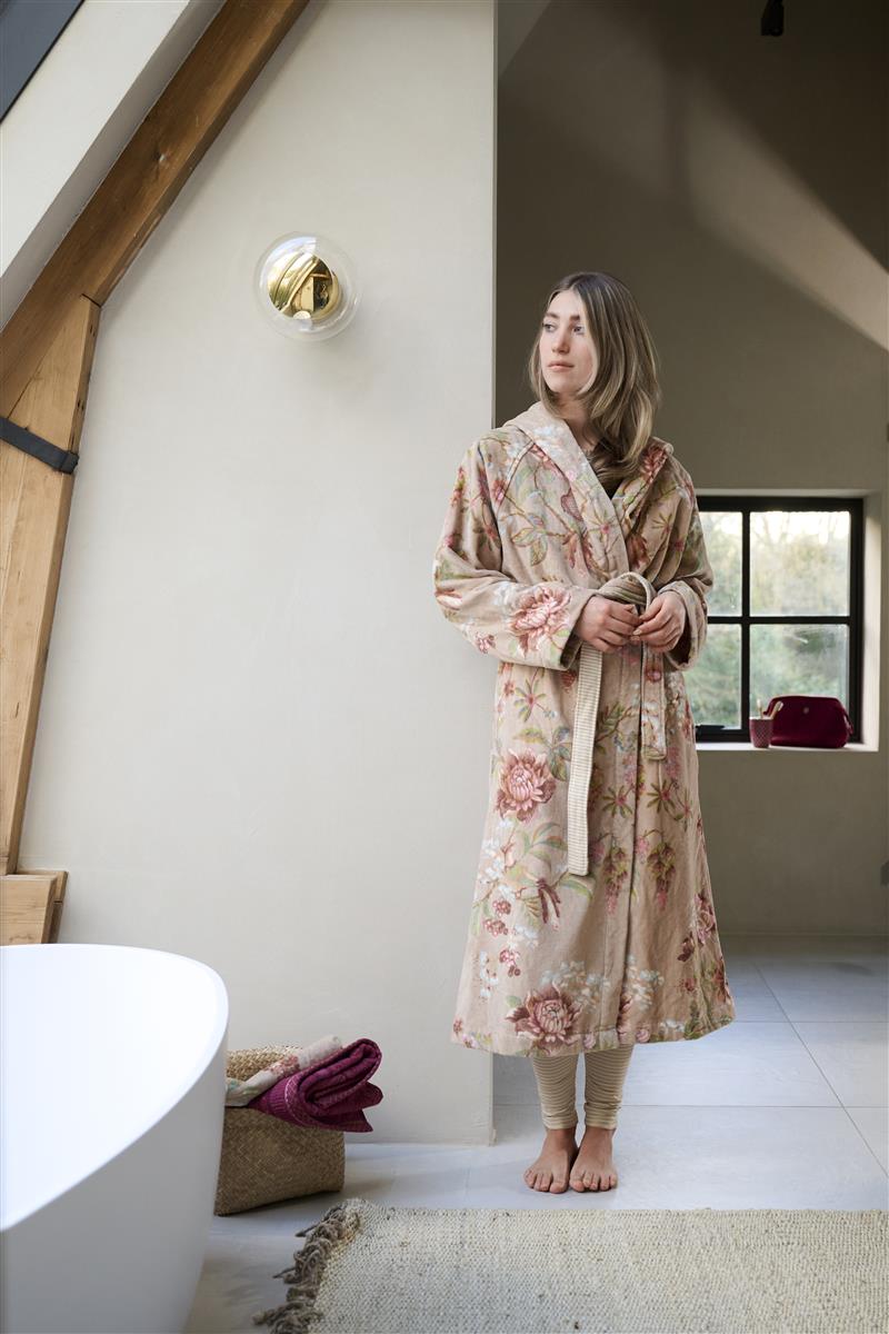 Pip Studio Secret Garden Bathrobe - Khaki