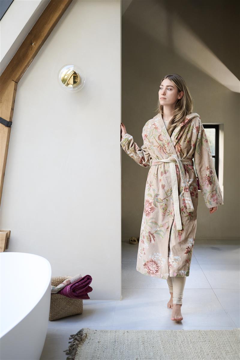 Pip Studio Secret Garden Bademantel - Khaki