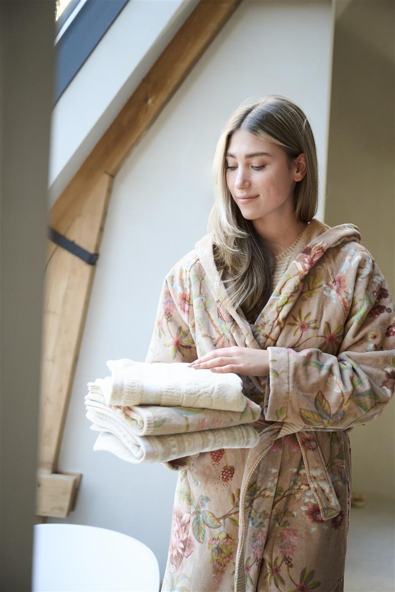 Pip Studio Secret Garden Bademantel - Khaki